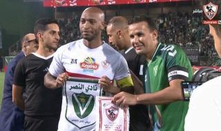 في ليلة اعتزال خالد حسين، الزمالك يتعادل مع النصر الليبي بالشوط الأول