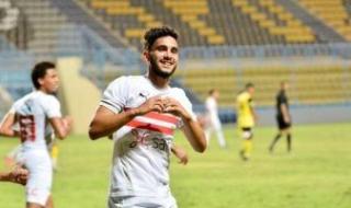 حسام أشرف يقود هجوم الزمالك أمام النصر الليبى