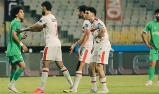 رباعي الزمالك المصاب يظهر في المران قبل موقعة المصري البورسعيدي