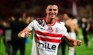 محمد شحاتة يتعادل للزمالك بهدف صاورخي ضد الطلائع قبل نهاية الشوط الأول