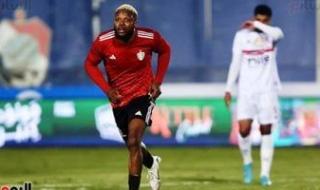 جودوين شيكا أفضل لاعب فى مباراة الزمالك وطلائع الجيش