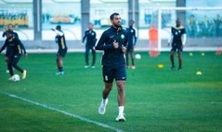 أحمد ياسر ريان يبدأ بتدريبات الجرى حول الملعب ضمن برنامجه التأهيلى