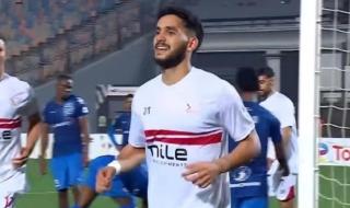 شاهد ثنائية الزمالك في شباك بلاك بولز