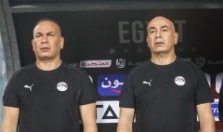 الجهاز الفني لمنتخب مصر يحضر مباراة الزمالك و مودرن