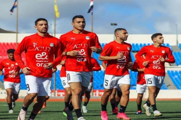 إصابة مبكرة للاعب الزمالك مع منتخب مصر خلال مواجهة كاب فيردي