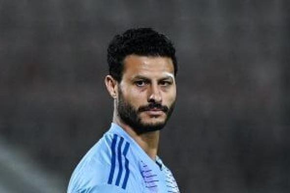 محمد الشناوى يحرس مرمى منتخب مصر أمام الرأس الأخضر فى مباراة الليلة