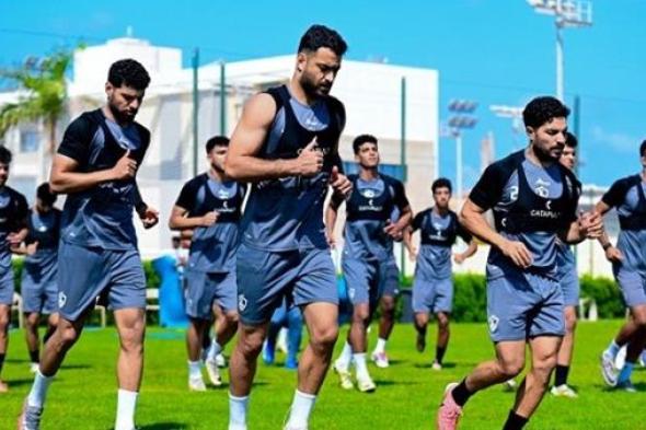 انتظام الدوليين في مران الزمالك قبل قمة المصري البورسعيدي