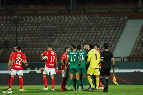 رجل مباراة الأهلي والاتحاد السكندري في الدوري المصري