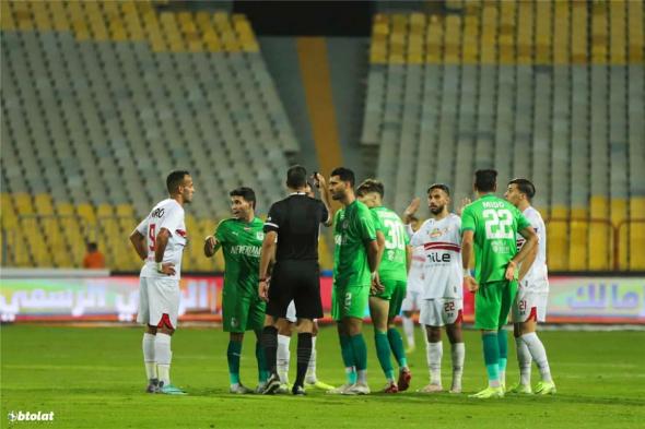 أحمد الشناوي يوضح مدى أحقية الزمالك في ركلة جزاء أمام المصري