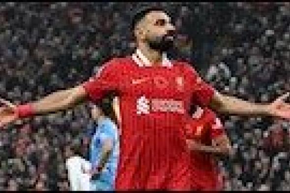 أول رد فعل لمحمد صلاح بعد تسجيله هدفين اليوم والجمهور يعلق