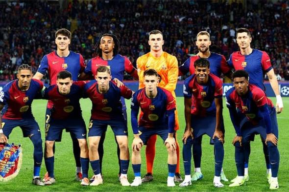 تشكيل برشلونة أمام بريست في دوري أبطال أوروبا.. ليفاندوفسكي يقود الهجوم